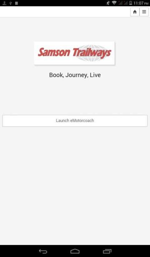 Samson Trailways Android App screenshot 3