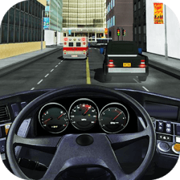 Racing In Bus 3D иконка