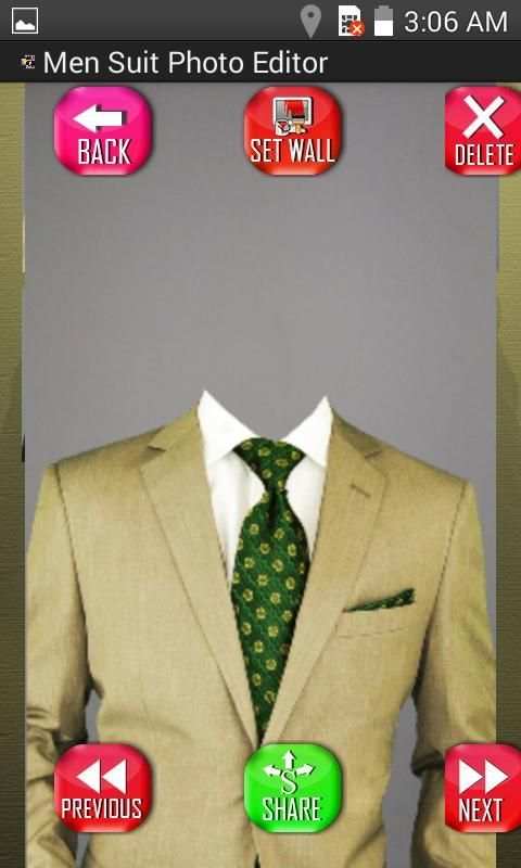 Men Suit Photo Editor screenshot 8