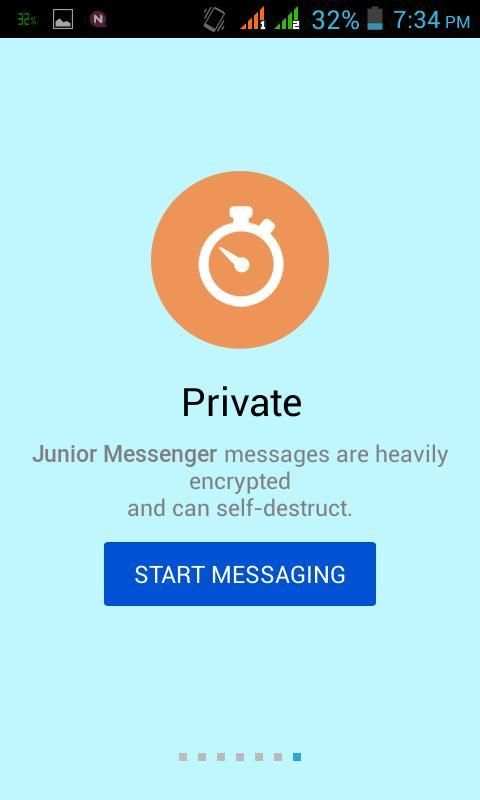 Junior Messenger screenshot 2