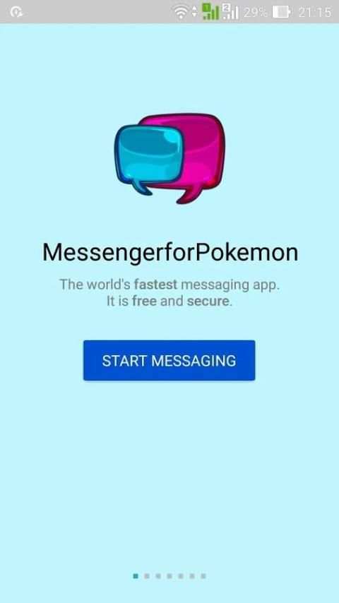 Messenger For PokemonGo 3 تصوير الشاشة
