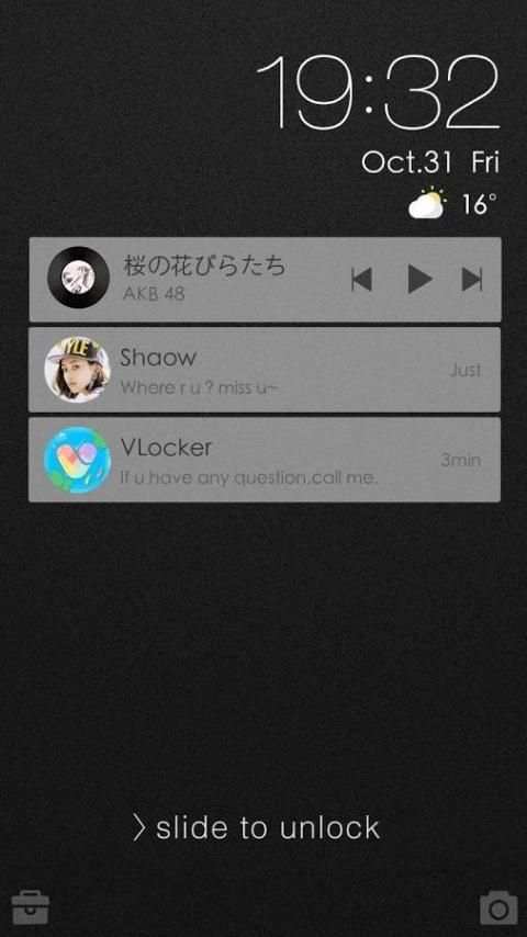 Keyword theme -Vlocker скриншот 2