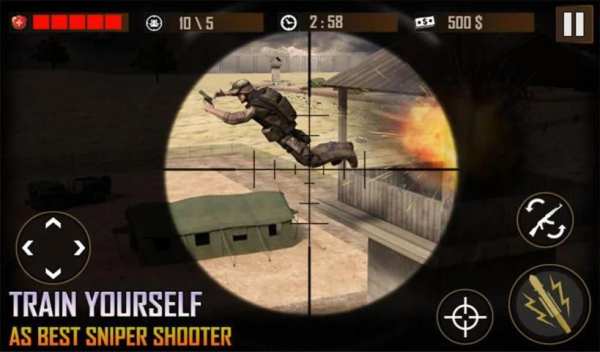 Lone Sniper Army Shooter screenshot 3