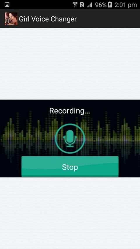 Girl Voice Changer Calls screenshot 1