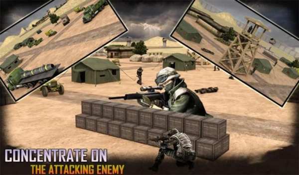 Lone Sniper Army Shooter screenshot 2