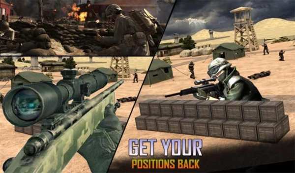 Lone Sniper Army Shooter screenshot 1