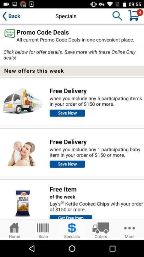 Alberstons Delivery स्क्रीनशॉट 4