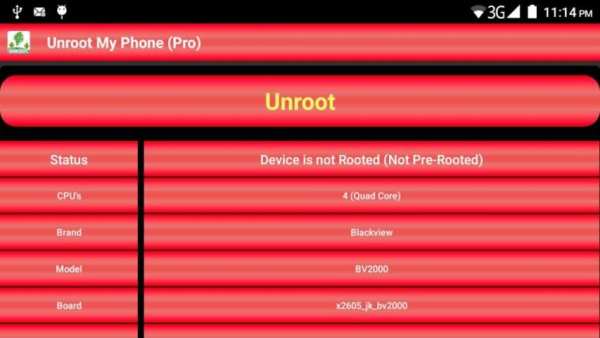 Unroot My Phone (Pro) 1 تصوير الشاشة