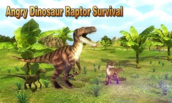Angry Dinosaur Raptor Survival скриншот 4