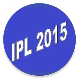 Fixtures for IPL 2015 1.6.3