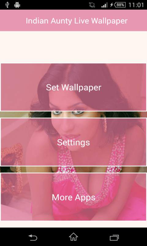Indian Aunty Live Wallpaper screenshot 1