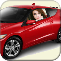 Racing car photo frames أيقونة