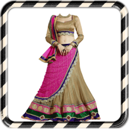 Woman Lengha Choli Suit Photo आइकन