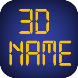 3D My Name Live Wallpaper - WP أيقونة