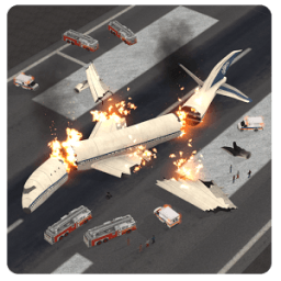 Airport Crash Rescue Sim 3D أيقونة