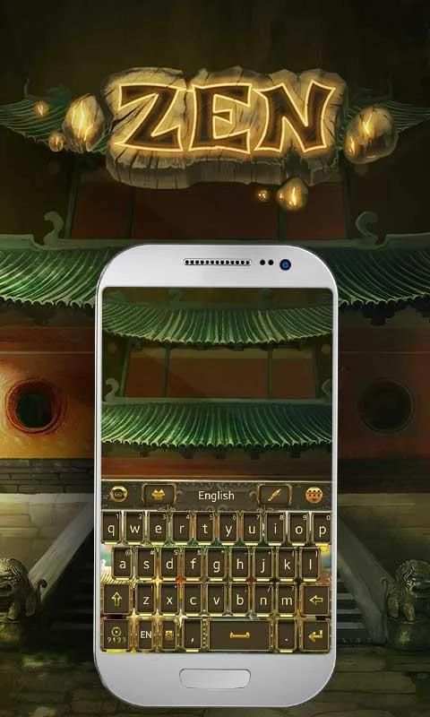 Zen GO Keyboard Theme & Emoji स्क्रीनशॉट 6