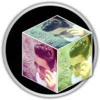 3D Photo Name Cube LiveWP