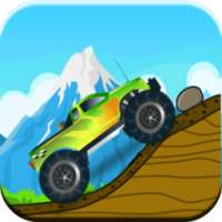 Hill Climb Monster Car Racing
