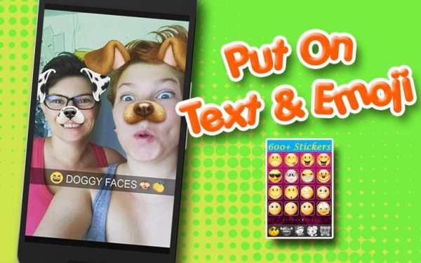 Selfie Snapchat Photo Effects 1 تصوير الشاشة