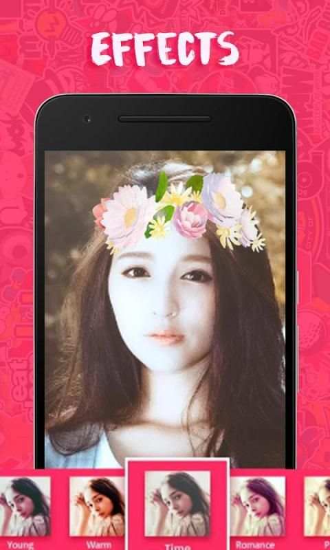 Cute Face Camera Effect 2 تصوير الشاشة