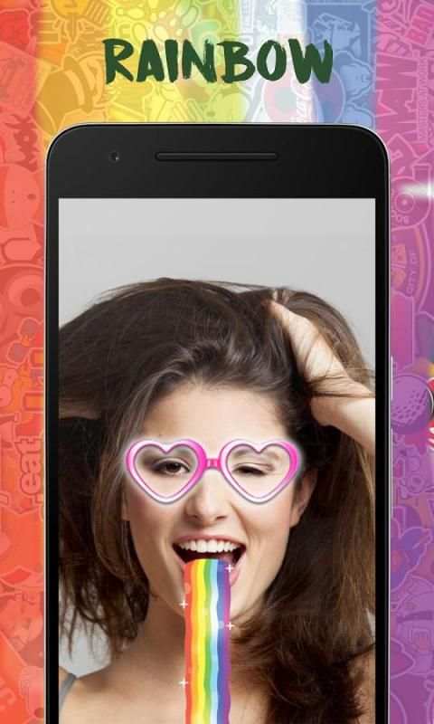 Cute Face Camera Effect 1 تصوير الشاشة