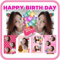 Birth Day Pic Art Collage on 9Apps