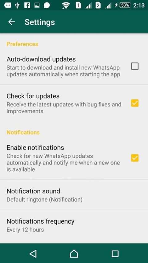 Beta Whatsapp UpdatePro 2 تصوير الشاشة
