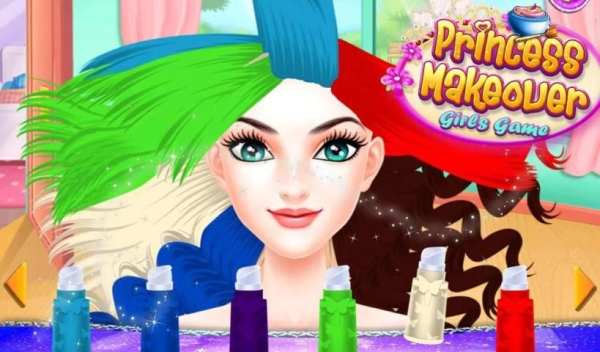 Princess Makeover Girls Game screenshot 4