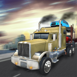 town car transport truck load icon
