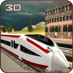 Speed Bullet Train Drive 3D