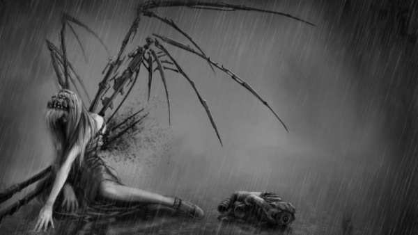Fallen Angel Live Wallpaper screenshot 1