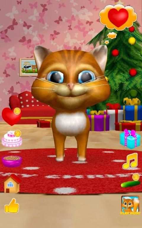 Talking Cat Diana 3D 1 تصوير الشاشة