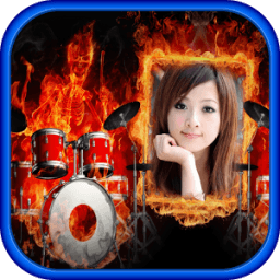 ikon Fire Photo Frame