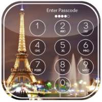 Paris Passcode Lock Screen