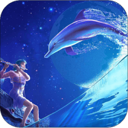 3D Dolphin Wallpaper icon