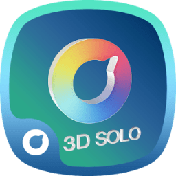 Solo 3D Theme आइकन