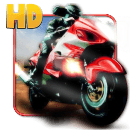 ikon Мотоцикл вождение по городу 3D