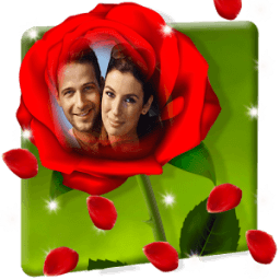 Rose My Photo Live Wallpaper आइकन