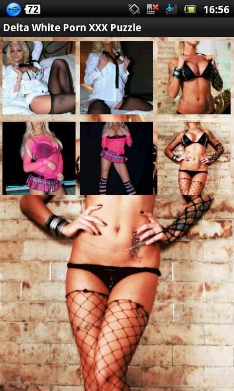 Delta White Porn XXX Puzzle screenshot 1