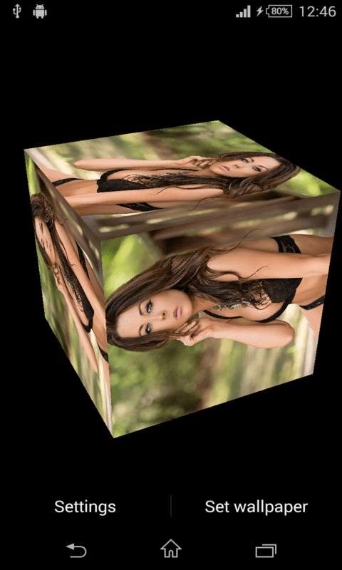 Sexy Bikini Girls LWP screenshot 1