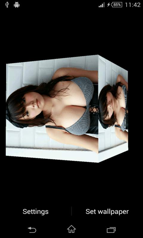Sexy Korean Girls LWP screenshot 3