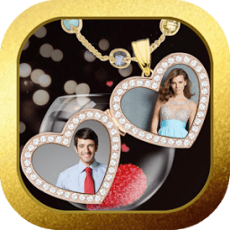 प्यार लॉकेट photoframes आइकन