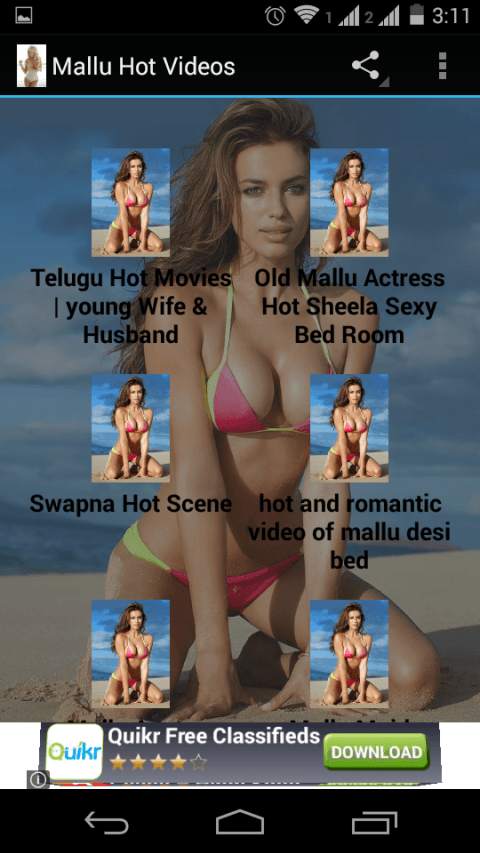 Mallu Hot Videos screenshot 4