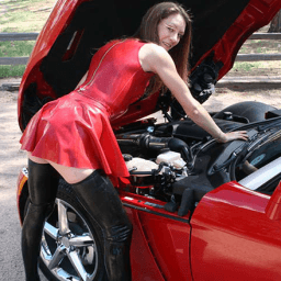 Sexy Latex Girl icon