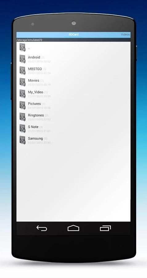 Music Video Player for Android скриншот 3