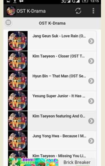 Soundtrack OST Korea Drama screenshot 1