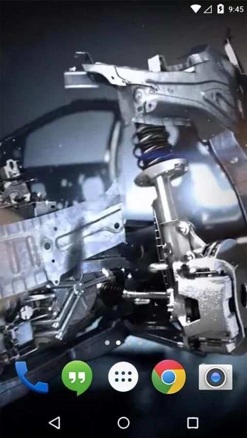 Supercar Engine 3D Live Wallpaper скриншот 8