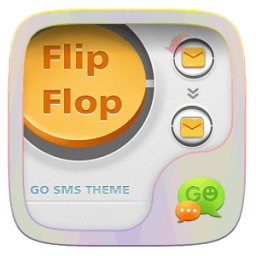 (FREE) GO SMS FLIPFLOP THEME иконка