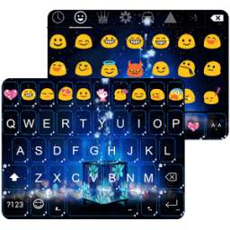 Starry Love Emoji Keyboard