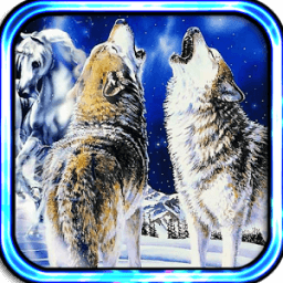 Wolf Voice HD live wallpaper أيقونة